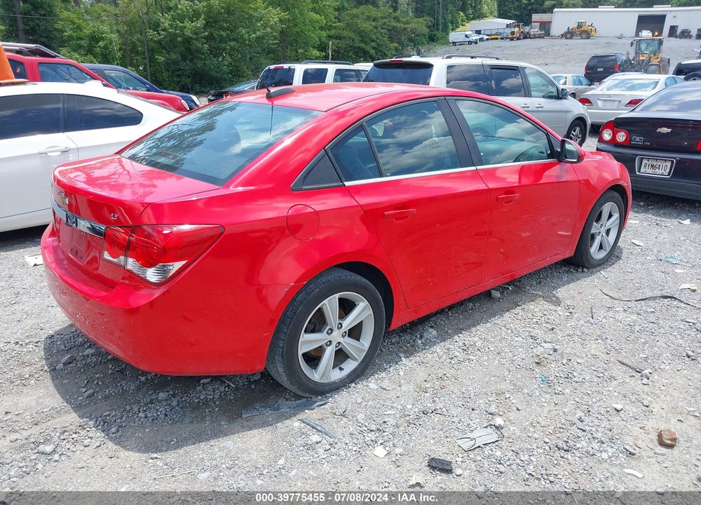 2015 CHEVROLET CRUZE 2LT AUTO VIN: 1G1PE5SB5F7234655