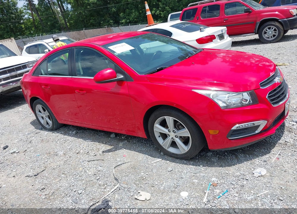 2015 CHEVROLET CRUZE 2LT AUTO VIN: 1G1PE5SB5F7234655