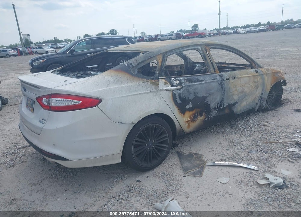 2014 FORD FUSION SE VIN: 1FA6P0HD2E5370475