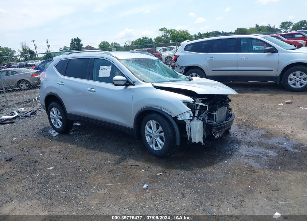 2016 NISSAN ROGUE SV VIN: KNMAT2MV5GP630384