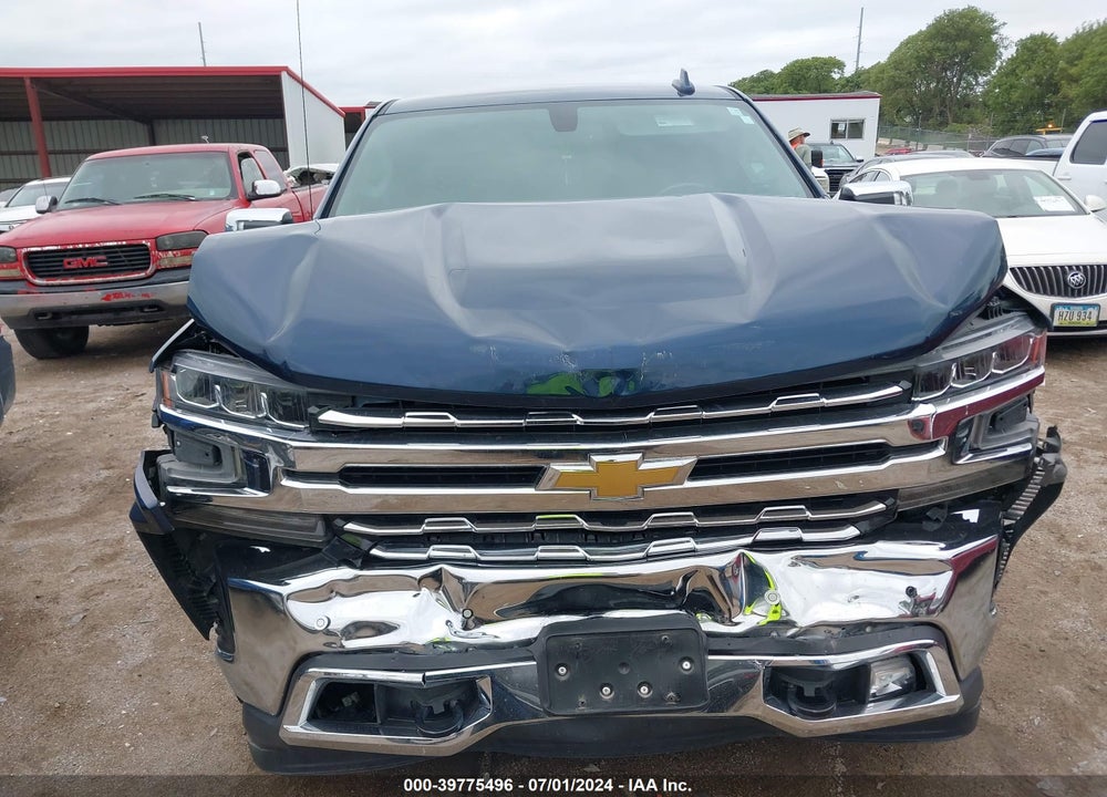 2020 CHEVROLET SILVERADO 1500 4WD SHORT BED LTZ VIN: 3GCUYGED8LG428168