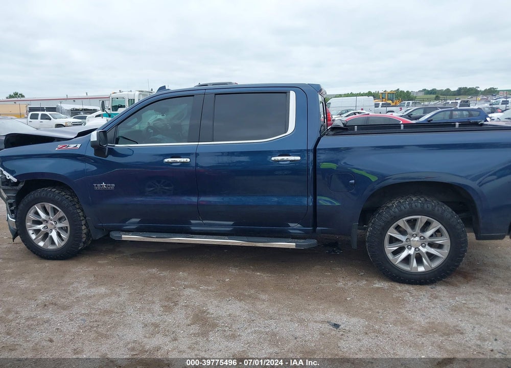 2020 CHEVROLET SILVERADO 1500 4WD SHORT BED LTZ VIN: 3GCUYGED8LG428168
