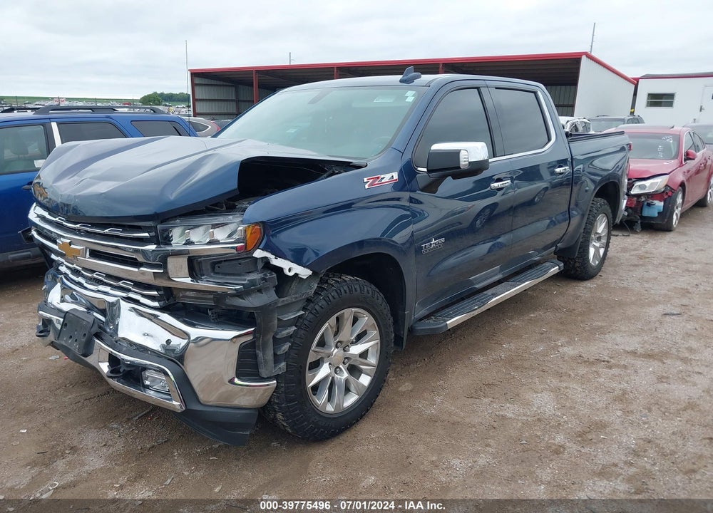 2020 CHEVROLET SILVERADO 1500 4WD SHORT BED LTZ VIN: 3GCUYGED8LG428168