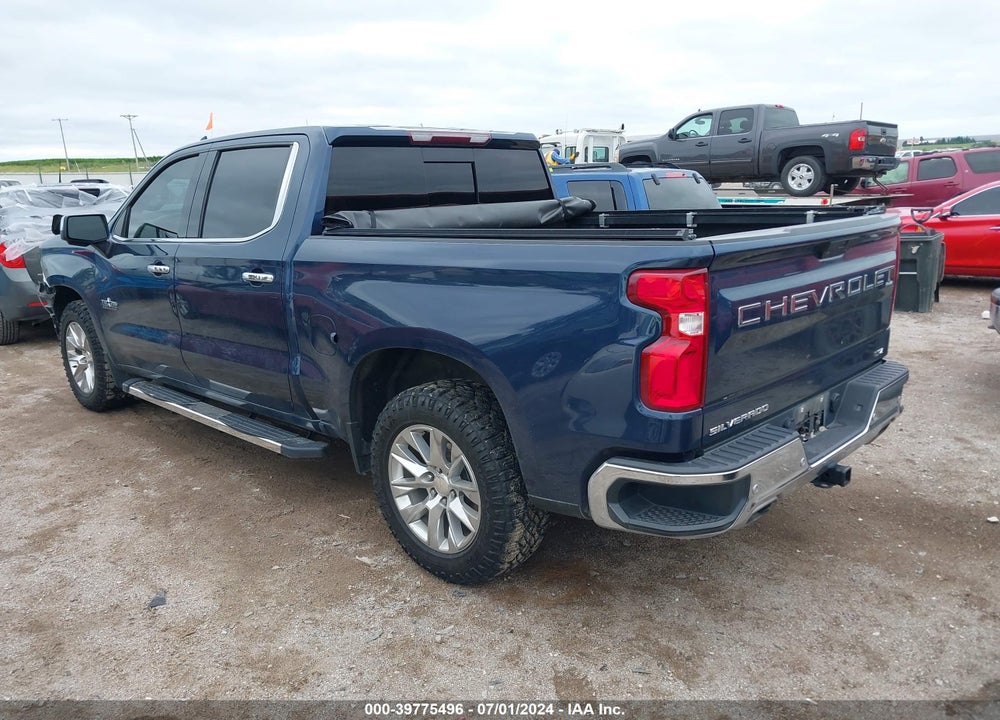 2020 CHEVROLET SILVERADO 1500 4WD SHORT BED LTZ VIN: 3GCUYGED8LG428168