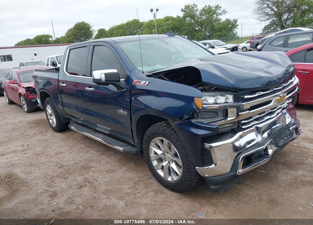 2020 CHEVROLET SILVERADO 1500 4WD SHORT BED LTZ VIN: 3GCUYGED8LG428168