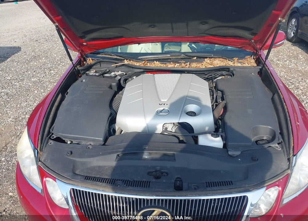 2011 LEXUS GS 350 VIN: JTHCE1KS9B0030330