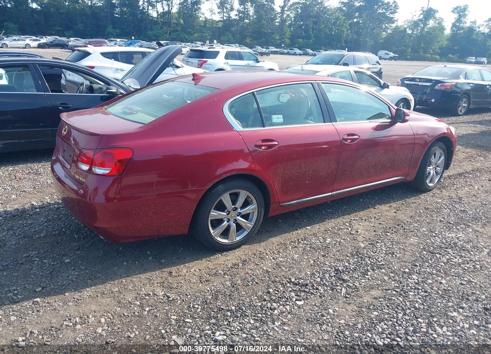 2011 LEXUS GS 350 VIN: JTHCE1KS9B0030330