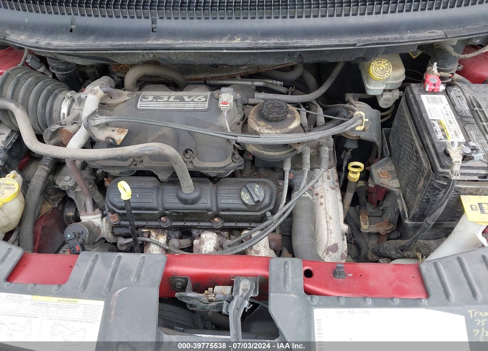 2007 DODGE GRAND CARAVAN SE VIN: 1D4GP24R67B116500