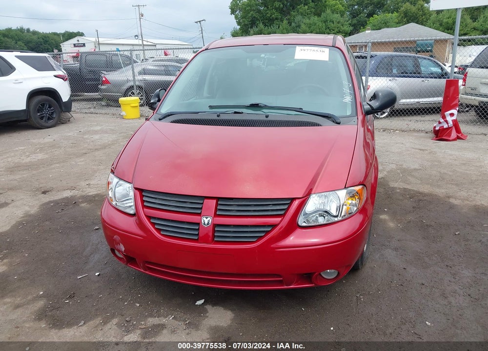 2007 DODGE GRAND CARAVAN SE VIN: 1D4GP24R67B116500