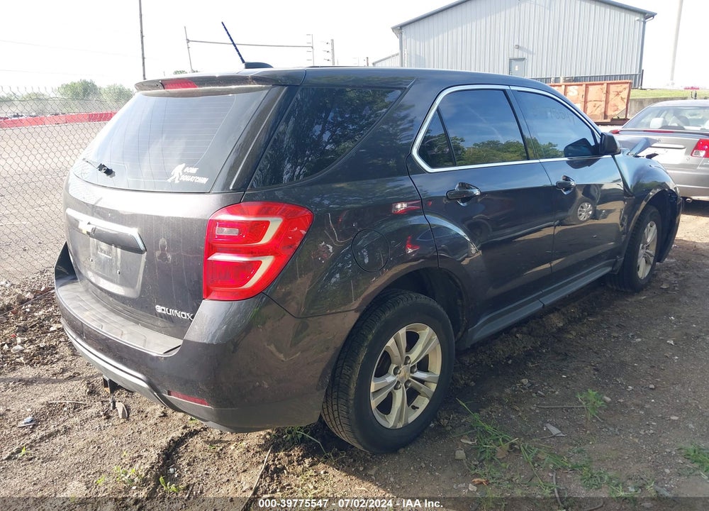 2016 CHEVROLET EQUINOX VIN: 2GNALBEK6G6178263