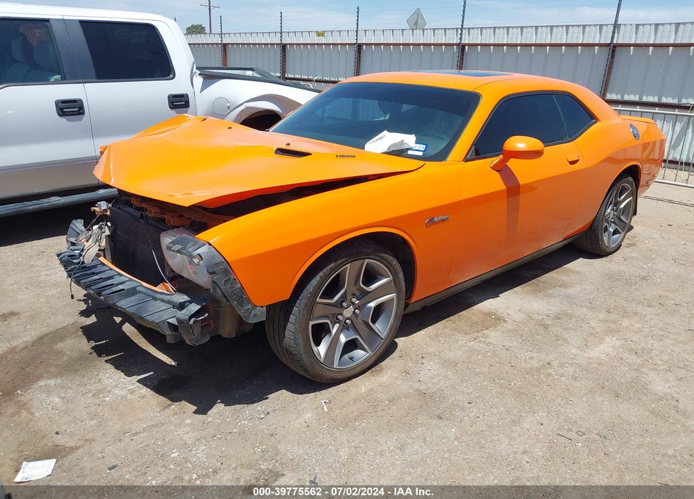 2012 DODGE CHALLENGER R/T VIN: 2C3CDYBT4CH280680