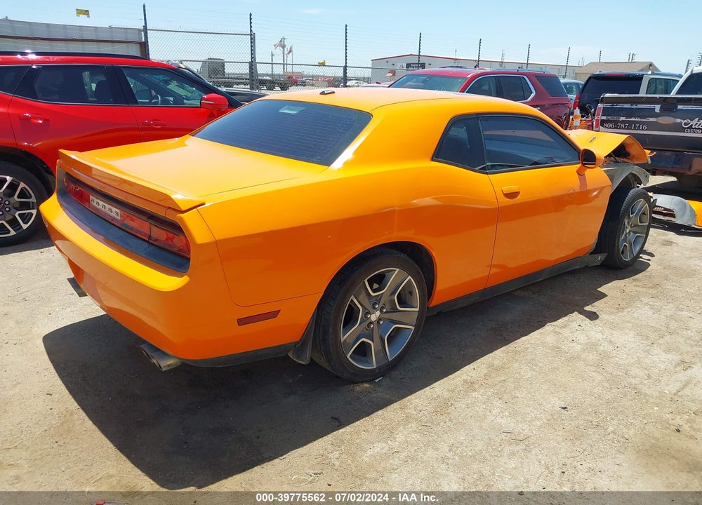 2012 DODGE CHALLENGER R/T VIN: 2C3CDYBT4CH280680
