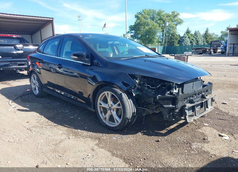 2016 FORD FOCUS TITANIUM VIN: 1FADP3J29GL232156