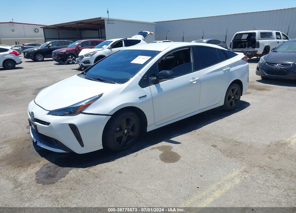 2021 TOYOTA PRIUS 2020 EDITION VIN: JTDKAMFUXM3129049