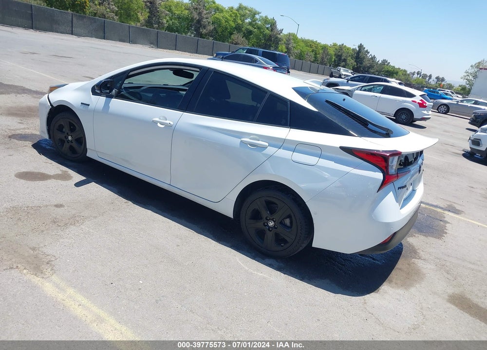 2021 TOYOTA PRIUS 2020 EDITION VIN: JTDKAMFUXM3129049