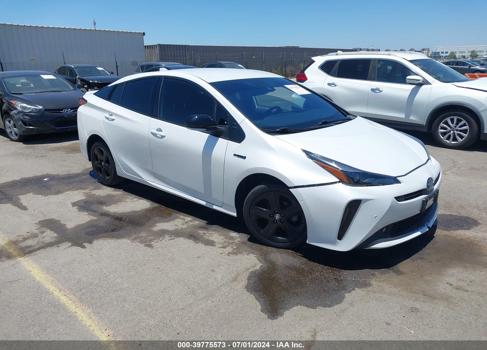 2021 TOYOTA PRIUS 2020 EDITION VIN: JTDKAMFUXM3129049