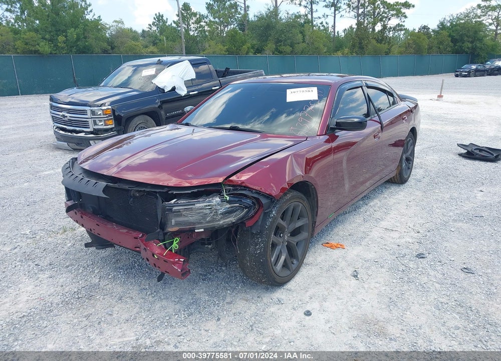 2019 DODGE CHARGER SXT RWD VIN: 2C3CDXBG3KH576379