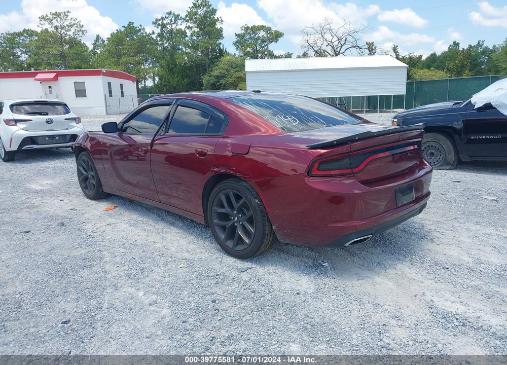 2019 DODGE CHARGER SXT RWD VIN: 2C3CDXBG3KH576379