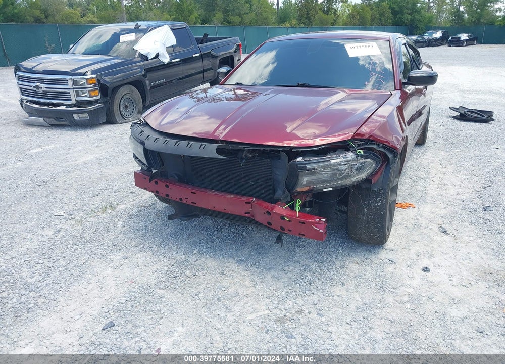2019 DODGE CHARGER SXT RWD VIN: 2C3CDXBG3KH576379