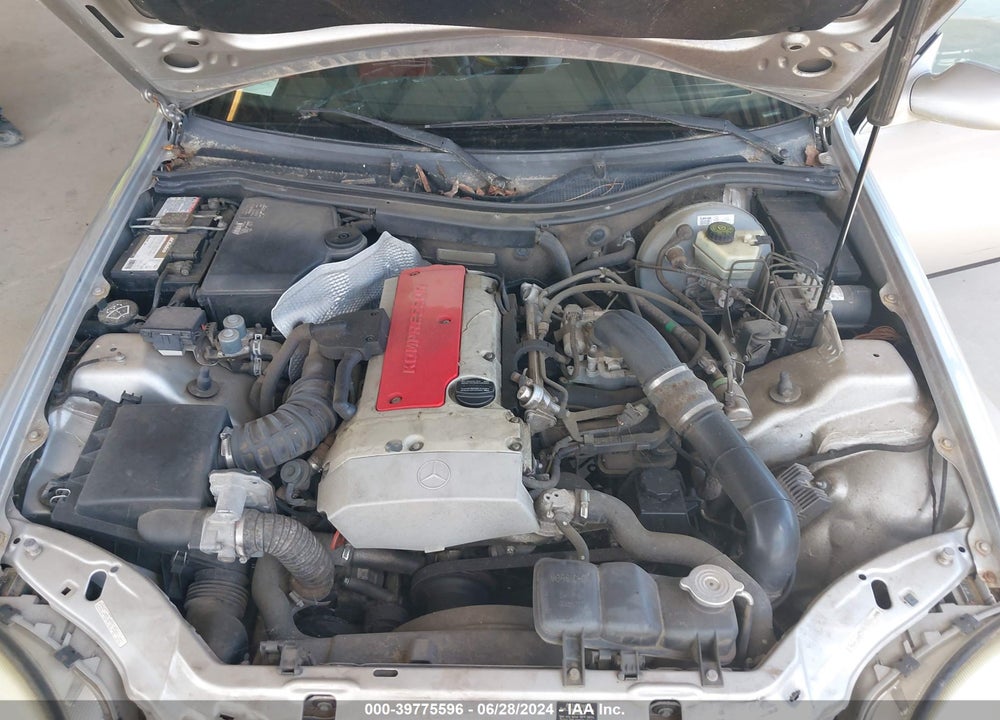 1999 MERCEDES-BENZ SLK 230 KOMPRESSOR VIN: WDBKK47F8XF127766