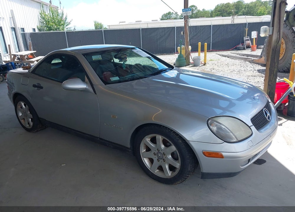 1999 MERCEDES-BENZ SLK 230 KOMPRESSOR VIN: WDBKK47F8XF127766