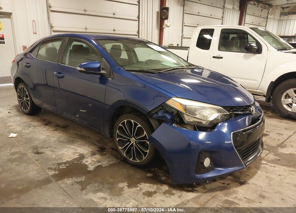 2016 TOYOTA COROLLA S PLUS VIN: 2T1BURHE7GC498859