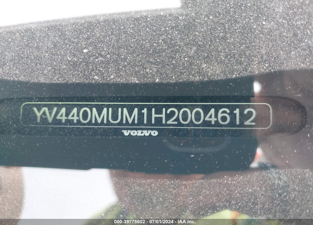 2017 VOLVO S60 CROSS COUNTRY T5 VIN: YV440MUM1H2004612