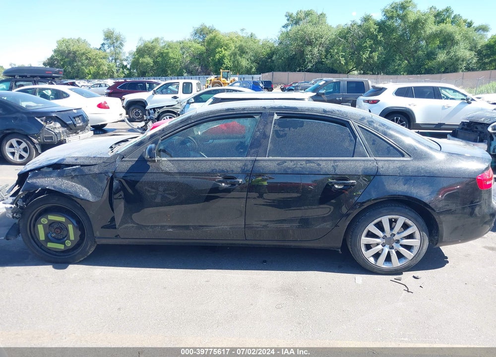2013 AUDI A4 2.0T PREMIUM VIN: WAUBFAFL6DN012559