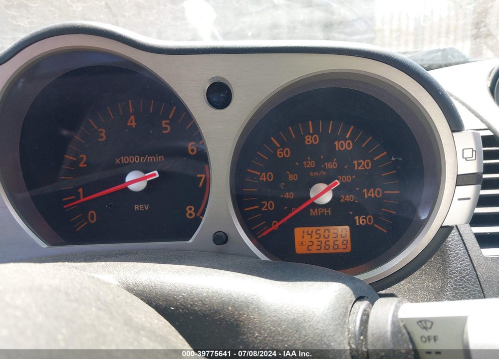 2004 NISSAN 350Z VIN: JN1AZ34EX4T063891