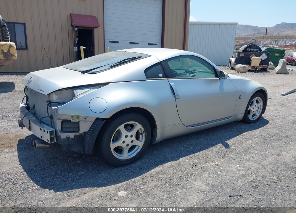 2004 NISSAN 350Z VIN: JN1AZ34EX4T063891