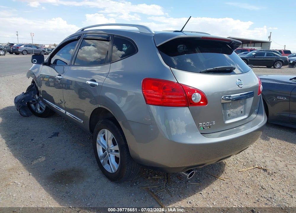 2013 NISSAN ROGUE SV VIN: JN8AS5MT8DW509096