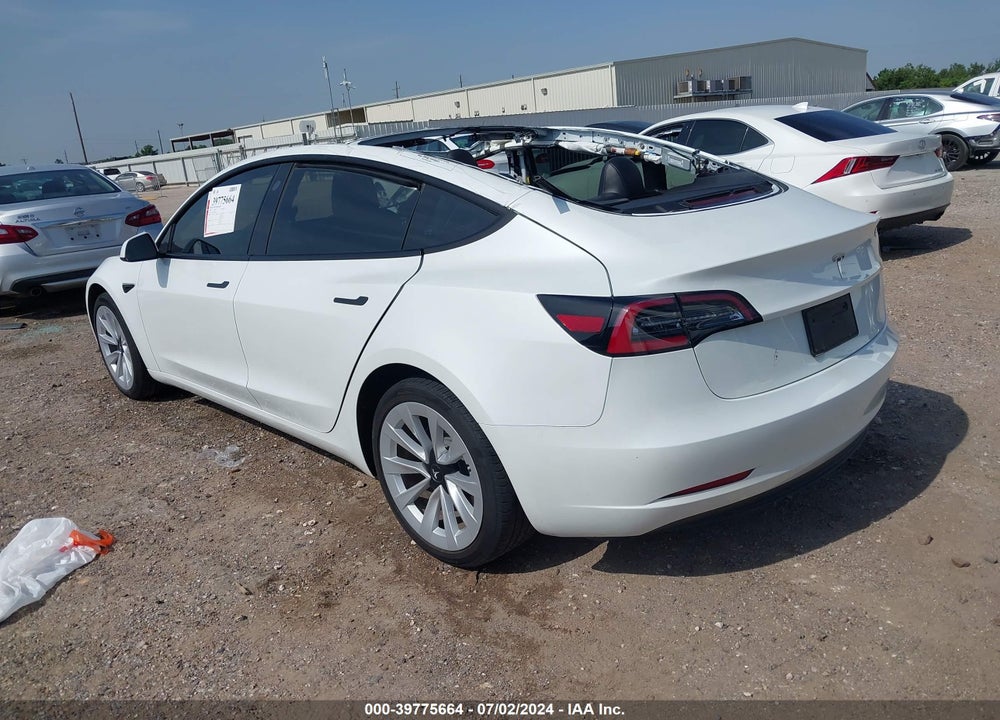 2023 TESLA MODEL 3 REAR-WHEEL DRIVE VIN: 5YJ3E1EA6PF484368