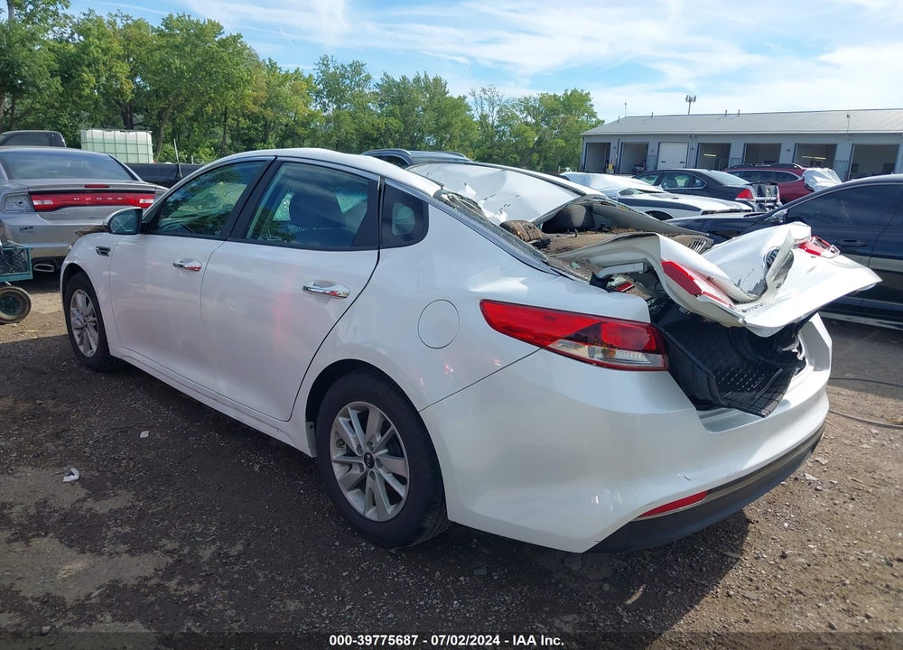 2016 KIA OPTIMA LX VIN: KNAGT4L35G5088976