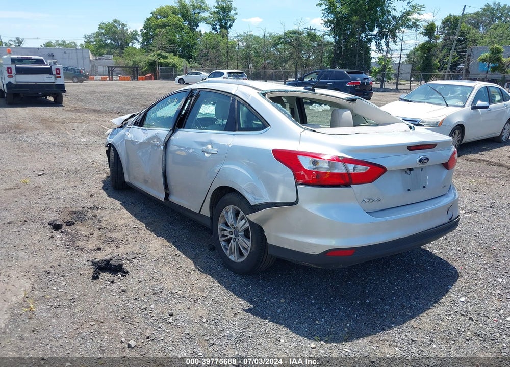 2012 FORD FOCUS SEL VIN: 1FAHP3H25CL229921