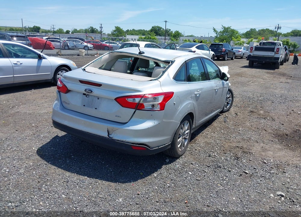 2012 FORD FOCUS SEL VIN: 1FAHP3H25CL229921