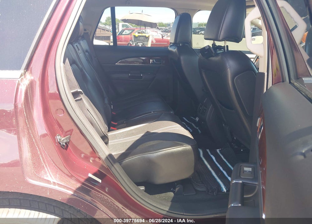 2011 LINCOLN MKX VIN: 2LMDJ6JK2BBJ12267