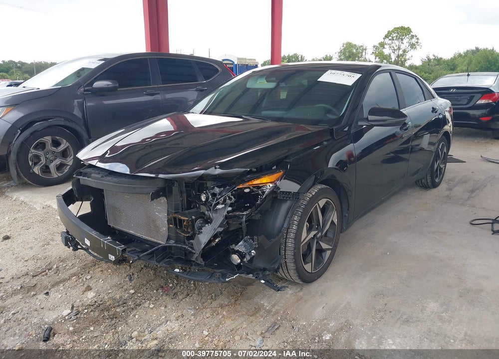 2023 HYUNDAI ELANTRA LIMITED VIN: KMHLP4AG7PU427847