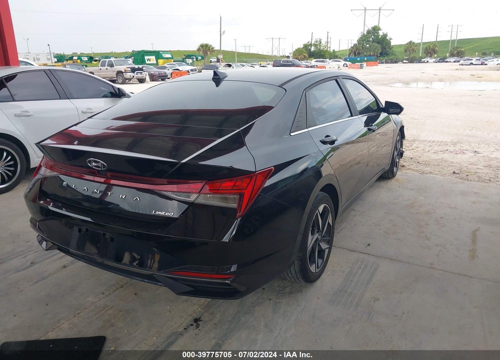 2023 HYUNDAI ELANTRA LIMITED VIN: KMHLP4AG7PU427847