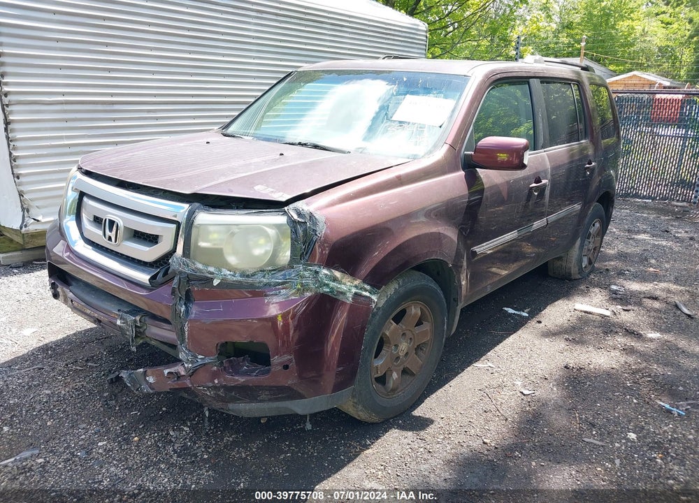 2010 HONDA PILOT TOURING VIN: 5FNYF4H9XAB040715