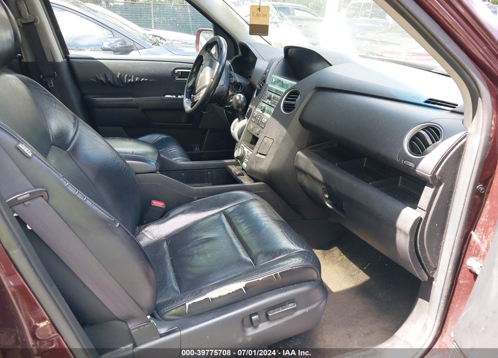 2010 HONDA PILOT TOURING VIN: 5FNYF4H9XAB040715