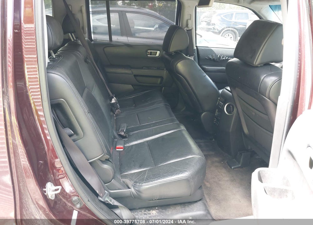2010 HONDA PILOT TOURING VIN: 5FNYF4H9XAB040715
