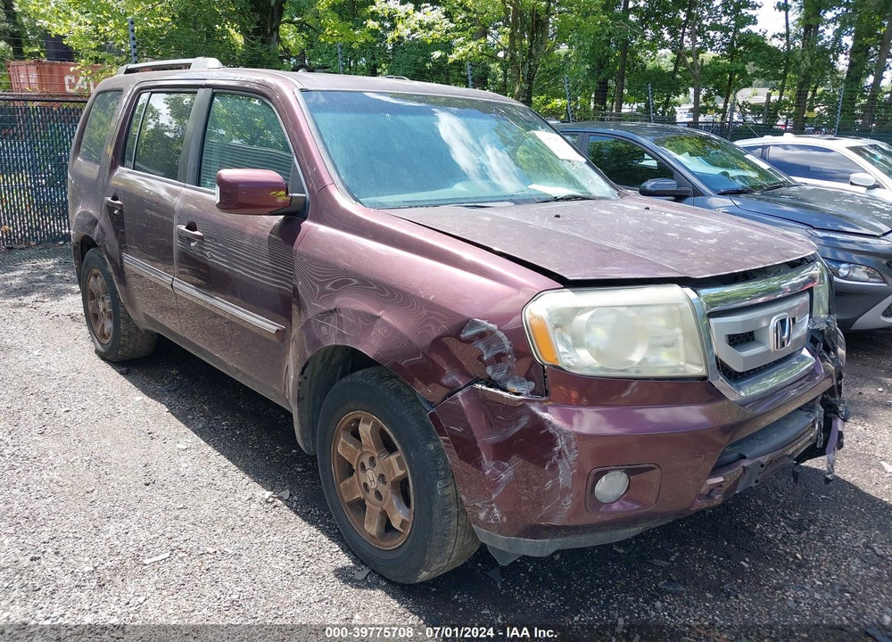 2010 HONDA PILOT TOURING VIN: 5FNYF4H9XAB040715