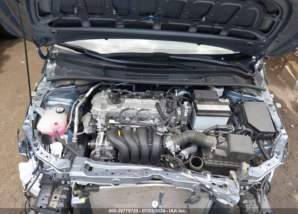 2022 TOYOTA COROLLA LE VIN: 5YFEPMAEXNP390301