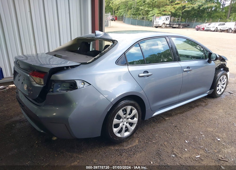 2022 TOYOTA COROLLA LE VIN: 5YFEPMAEXNP390301