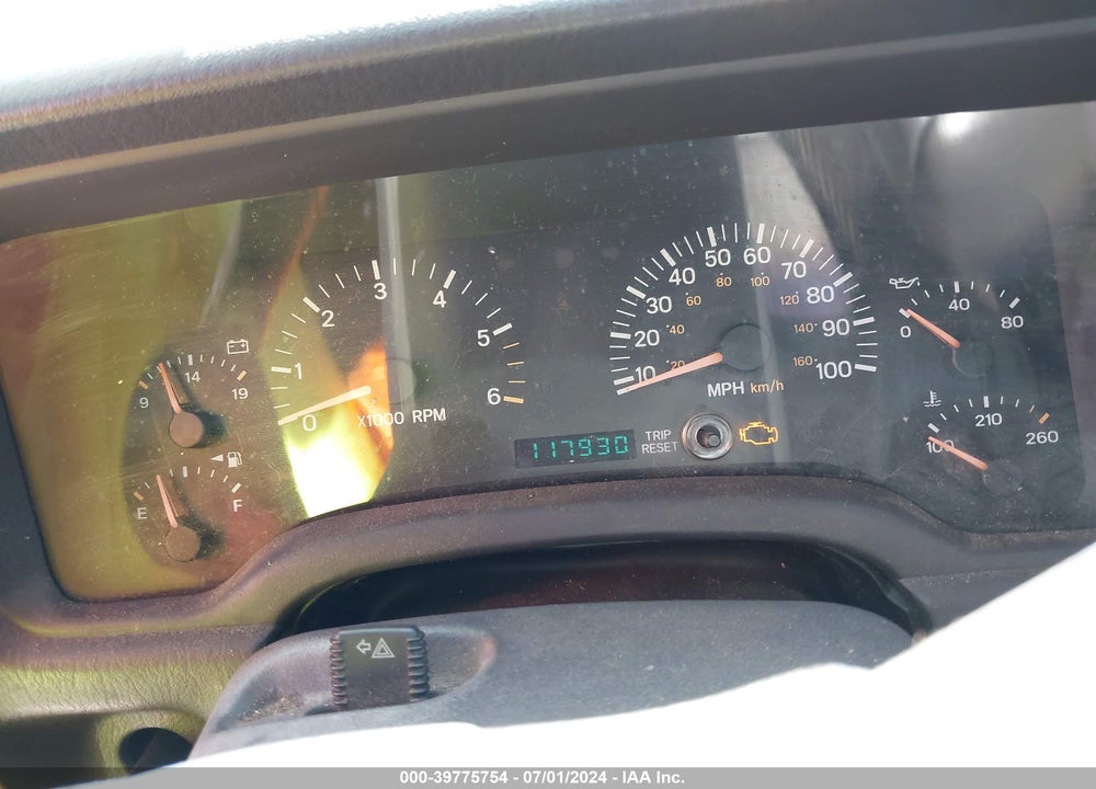 2000 JEEP CHEROKEE SPORT VIN: 1J4FF48S6YL135364