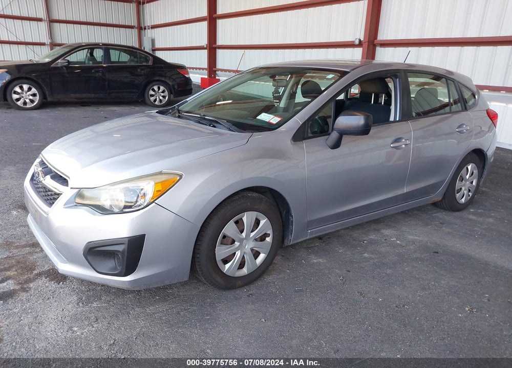 2012 SUBARU IMPREZA 2.0I VIN: JF1GPAA68CH233588
