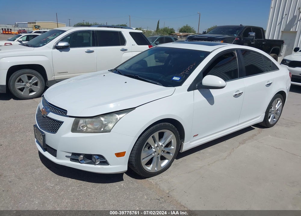 2011 CHEVROLET CRUZE LTZ VIN: 1G1PH5S98B7295545
