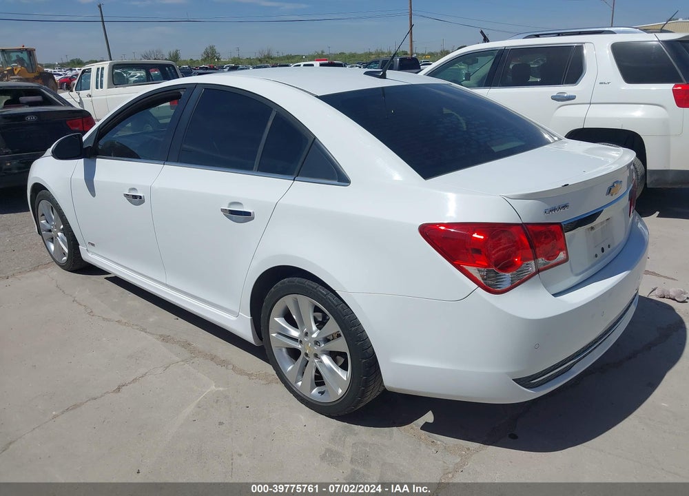 2011 CHEVROLET CRUZE LTZ VIN: 1G1PH5S98B7295545