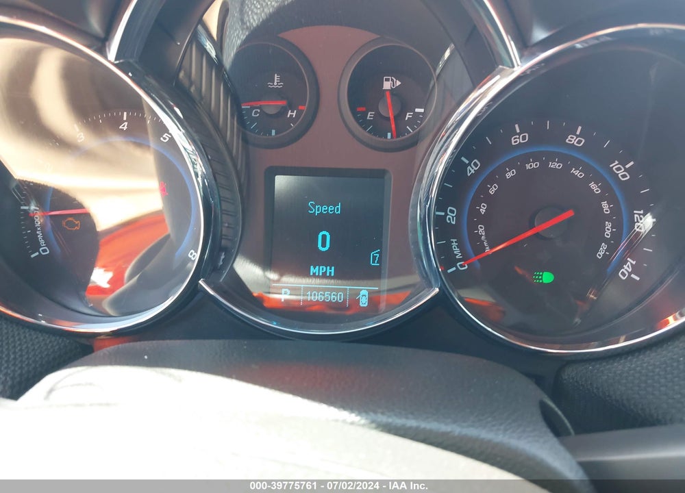 2011 CHEVROLET CRUZE LTZ VIN: 1G1PH5S98B7295545