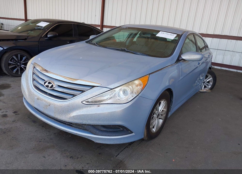 2014 HYUNDAI SONATA GLS VIN: 5NPEB4AC2EH901218